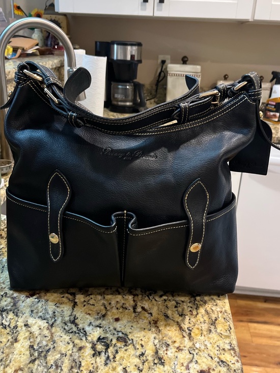 Dooney & Bourke Handbags - Dooney&Bourke Florentine Vachetta Leather Lucy Hobo Handbag